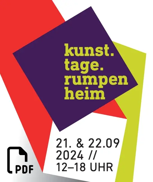 24. Kunsttagen in Offenbach-Rumpenheim Flyer